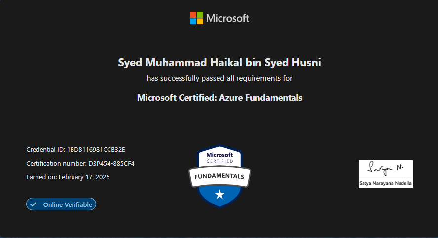AZ-900 Azure Fundamentals