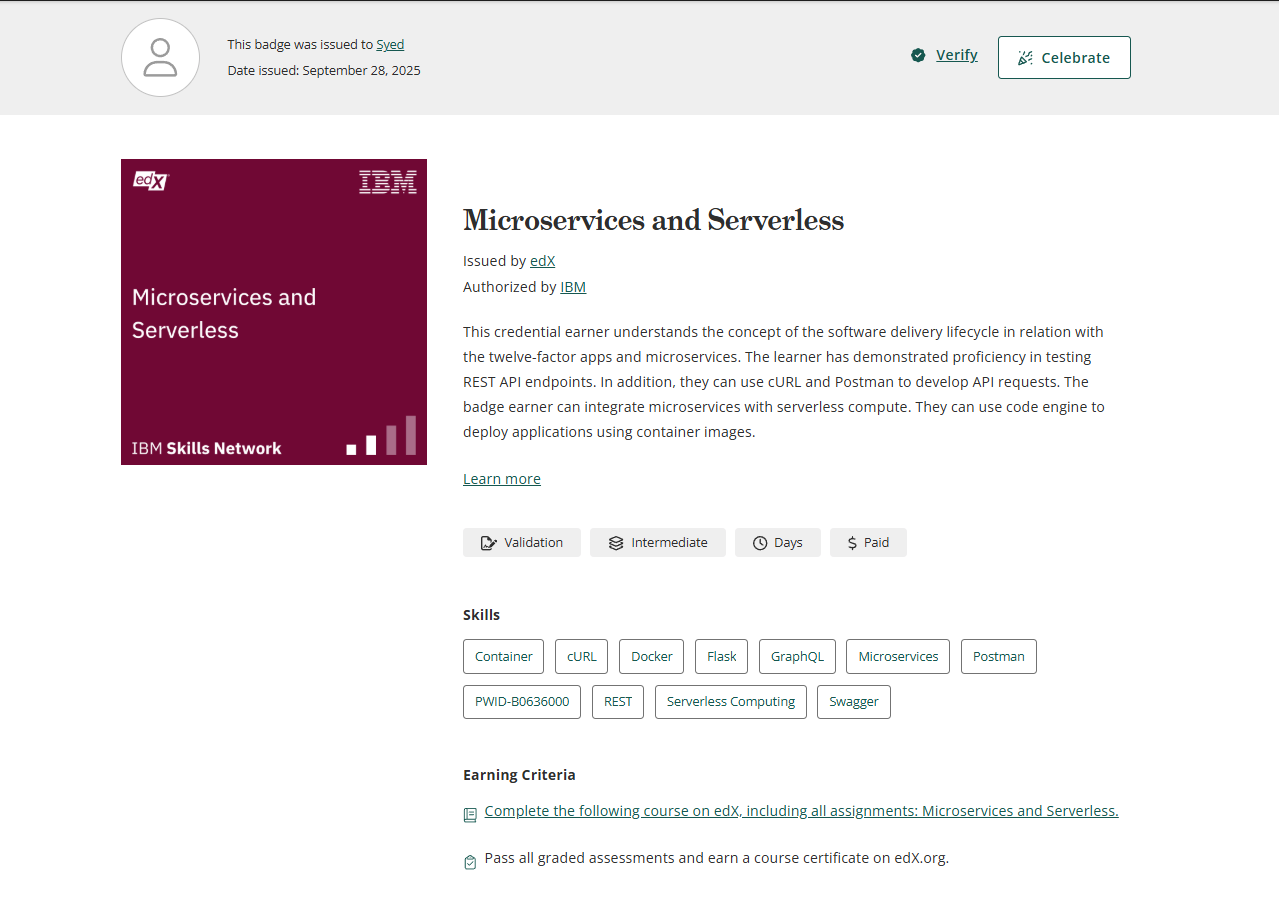 IBM Certification